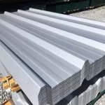 Tôles profilées claires